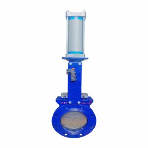 Cylinder Operated Knife Edge Gate Valve